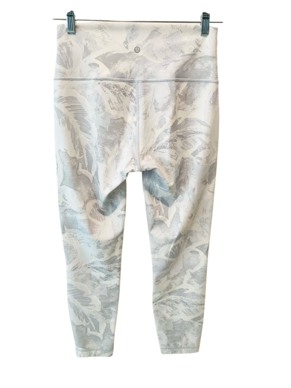 lululemon athletica White Light Gray Marble Print High-Rise Leggings - Picture 4 of 5